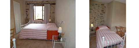 CHAMBRE DU MEUNIER MOULIN DE DRAPRAS CHEMILLE